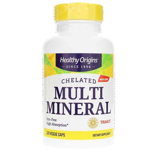Chelated Multi Mineral Iron Free, HLO